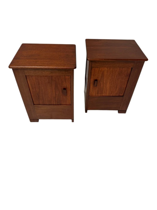 Art Deco Modernist Nightstands by J.A. Muntendam for L.O.V. Oosterbeek, 1920s 2